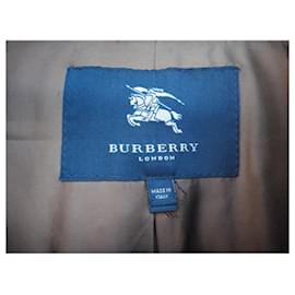 Burberry-Burberry coat wool / cashmere / angora t 36-Brown