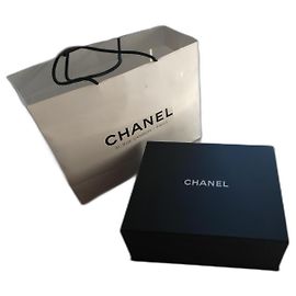 boite vide chanel pour sac a main Noir