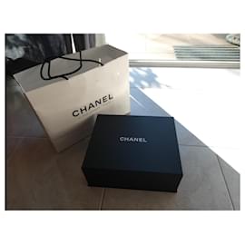 Chanel-boite vide chanel pour sac a main-Noir