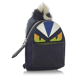 Fendi-Fendi Black Monster Backpack Charm Key Chain-Black,Multiple colors