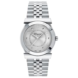 Salvatore Ferragamo-Ferragamo Vega Bracelet Watch-Silvery,Metallic