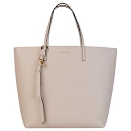 Alexander Mcqueen-Skull Leather Tote-Beige