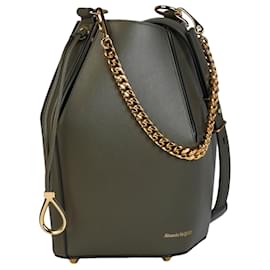 Alexander Mcqueen-The Bucket Bag-Brown