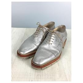 Christian Louboutin-Christian Louboutin Shoes / 37 / SLV / Lace-up shoes / Silver-Silvery