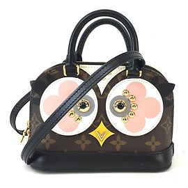 Louis Vuitton Alma Nano Owl Monogram Canvas Multicolore