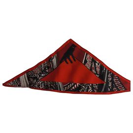 Hermès Triangle "BOITE AU VOL" Multicolore