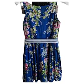 Ralph Lauren-Floral dress-Blue