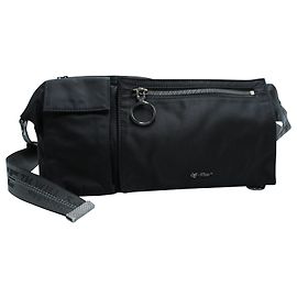 Off White Off-White Zip Belt Bag in Black Nylon Black