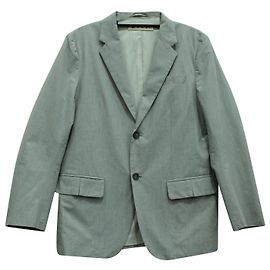 Marni Blazer Abito e Pantaloni in Cotone Grigio Grigio
