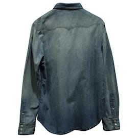Ralph Lauren-Ralph Lauren Long Sleeves Button-up Shirt in Denim Cotton-Other