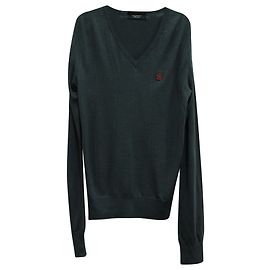 Viktor & Rolf Sweater in Grey Wool Grey