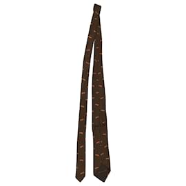 Ermenegildo Zegna-Ermenegildo Zegna Fox Tie in Brown Silk-Other