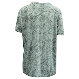 Theory-Camiseta estampada Theory de algodón gris-Gris