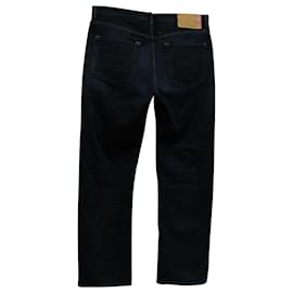 Autre Marque-Acne Studios Bla Konst Straight-Cut Jeans in Dark Blue Cotton-Other