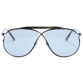 Tom Ford Colección Privada Tom N.6 pie0489Gafas de Sol -P en Metal Gris Gris