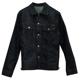 Giacca di jeans Tom Ford in cotone nero Nero