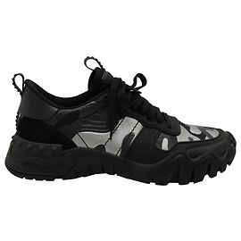 Valentino Baskets Rockrunner Plus en Nylon Multicolore Multicolore