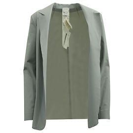 Max Mara Leisure Vargas Jerseyjacke aus hellgrauem Nylon Grau
