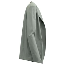 Max Mara-Max Mara Leisure Vargas Jersey Jacket in Light Grey Nylon-Grey