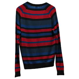 Marc by Marc Jacobs-Marc Jacobs Striped Knit Cardigan in Multicolor Wool-Multiple colors