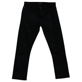 Tom Ford-Jeans Tom Ford Slim-Fit Selvedge em algodão preto-Preto