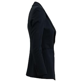 Theory-Theory Etiennette Blazer in Navy Blue Wool-Blue,Navy blue