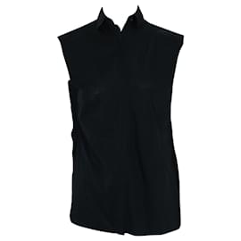 Calvin Klein-Black Sleeveless Shirt-Black