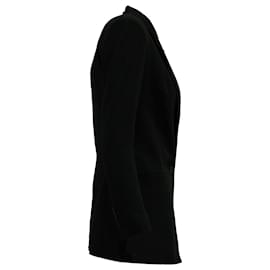 Theory-Theory Double-breasted Jacket in Black Wool -Black