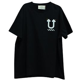 Off White T-shirt Off-White x Undercover Darts Skeleton in cotone nero Altro