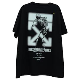 Off White-Off-White x Undercover Darts Skeleton T-Shirt in Black Cotton-Other