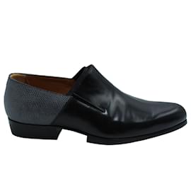 Balenciaga-Balenciaga Derby em couro preto-Preto