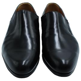 Balenciaga-Balenciaga Derby em couro preto-Preto