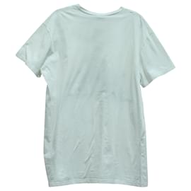Dior-Dior Printed T-shirt in White Cotton-White
