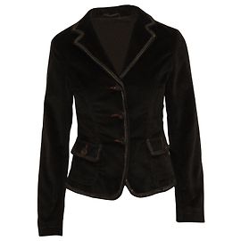 Giacca Weekend Max Mara in velluto a coste in cotone marrone Marrone