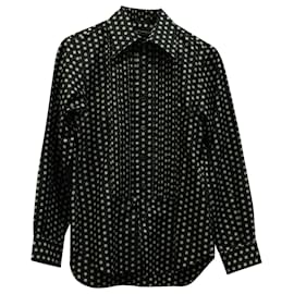 Junya Watanabe-Junya Watanabe Polka Dot Print Button Down Shirt in Multicolor Polyester-Other,Python print