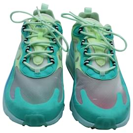 Nike-Nike Air Max 270 React en Hyper Jade sintético-Otro,Impresión de pitón