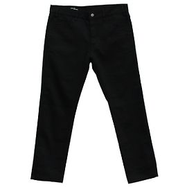 Céline Jeans Celine taglio dritto in cotone nero Nero