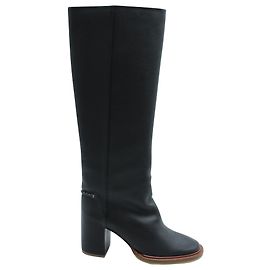 Chloé Bottines Chloe Edith en Cuir Noir Noir