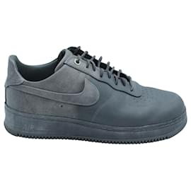 Nike-Nike x Pigalle Air Force 1 Low Pigalle Sneakers in  Cool Grey Leather-Grey