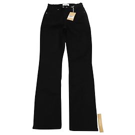 Reformation – Donna – Bootcut-Jeans mit hoher Leibhöhe in schwarzem Denim Schwarz