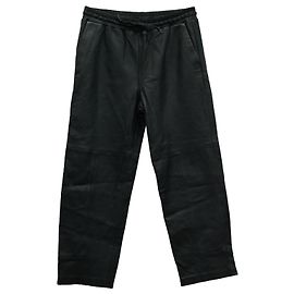 J Brand J. Jupe-culotte à taille élastique Brand en cuir noir Noir