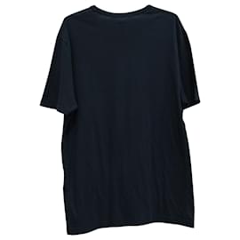Gucci-Gucci x Kris Knight Butterfly T-Shirt aus marineblauer Baumwolle-Blau,Marineblau