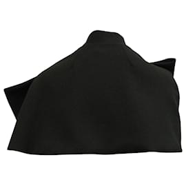 Marc Jacobs-Marc by Marc Jacobs Bow Cape in Black Polyester-Black
