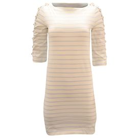 Autre Marque Lauren Ralph Lauren Abito a righe con maniche allacciate in cotone multicolor Altro