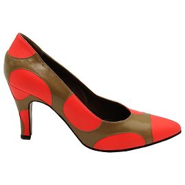 Escarpins Marni Neon Polka Dots en Cuir Multicolore Multicolore