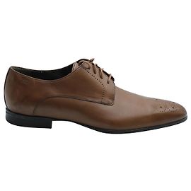 Tênis Hugo Boss Derby em couro marrom Marrom