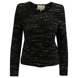 Iro-Veste IRO Molly Tweed en Laine Noire-Noir