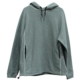 Golden Goose-Golden Goose GGDB Hoodie mit ungesäumtem Saum aus grauer Baumwolle-Grau