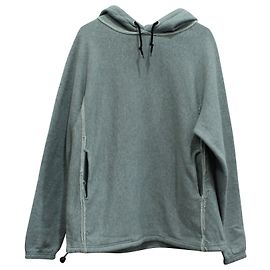 Sudadera con capucha en algodón gris con dobladillo sin rematar GGDB de Golden Goose Gris