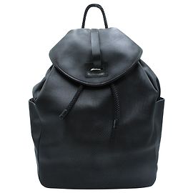 Alexander McQueen Perforated-Skull Backpack in Black Leather Black